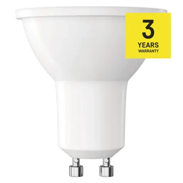 GP MET LED žiarovka MR16 GU10 4W 450lm teplá biela / Žiarovka / 3000K / 100° / Nestmievateľná (1525730230)