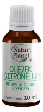 Natur Planet - Esenciálny Citronellový olej Citronellový olej 10 ml