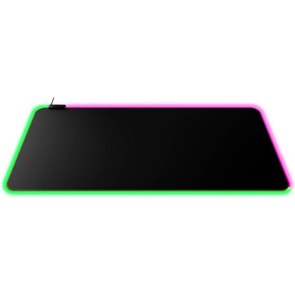 HyperX Pulsefire Mat RGB čierna / Herná podložka pod myš / RGB / 900 x 420 mm (4S7T2AA)