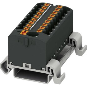 Phoenix Contact 3273256 blok rozvádzača 56 mm pružinová svorka čierna 8 ks; 3273256