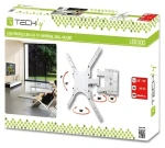 Nástenný držiak TV LCD/LED 23-55 palcov biely / Držiak TV / Nastaviteľný (023851)