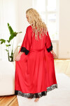 Kalimo Housecoat Sumatra Red