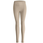 Dámske módne legíny NUR DIE RIPP-OPTIK LEGGINGS NUR DIE taupe