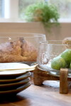 Chic Antique Dekoratívna misa Glass/Mango Wood