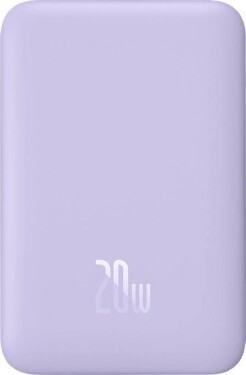 Baseus Magnetic Mini 20W 10000mAh Fioletowy