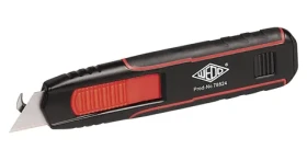 WEDO DOUBLE SIDE Bezpečnostný nôž čierny / Obojstranný / 2 čepele na stranu (78824)