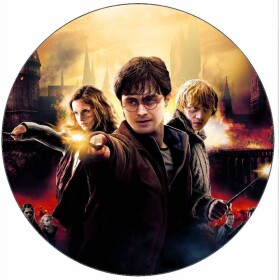 Jedlý papier Harry Potter, Hermione a Ron 19,5 cm - Pictu Hap - Pictu Hap