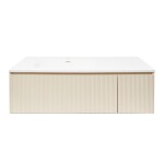 Kúpeľňová skrinka s umývadlom Naturel Austen 120x35x52 cm beige mat Naturel Austen120BG AUSTEN120BG