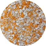 Cukrové zdobenie Oranžový mix 80 g - I LOVE CAKES - I LOVE CAKES