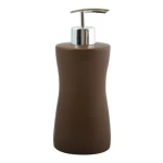 MSV PALMA dávkovač mydla hnedý / keramika / 420 ml (3700703942474)