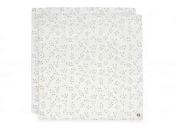 Jollein Plienky zavinovacie 2 ks 115x115 cm Leafy Dreams (535-852-68105)