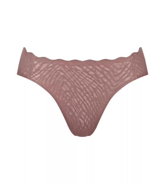 Dámske nohavičky ZERO Feel Bliss High leg - BROWN - svetlohnedá 1141 - SLOGGI BROWN XS