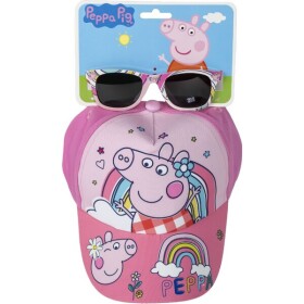 Letná sada (šiltovka a okuliare) Peppa Pig