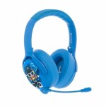 BuddyPhones Cosmos+ - svetlo-modrá / Detské bezdrôtové slúchadlá s odnímateľným mikrofónom / Bluetooth (BT-BP-COSMOSP-BLUE)