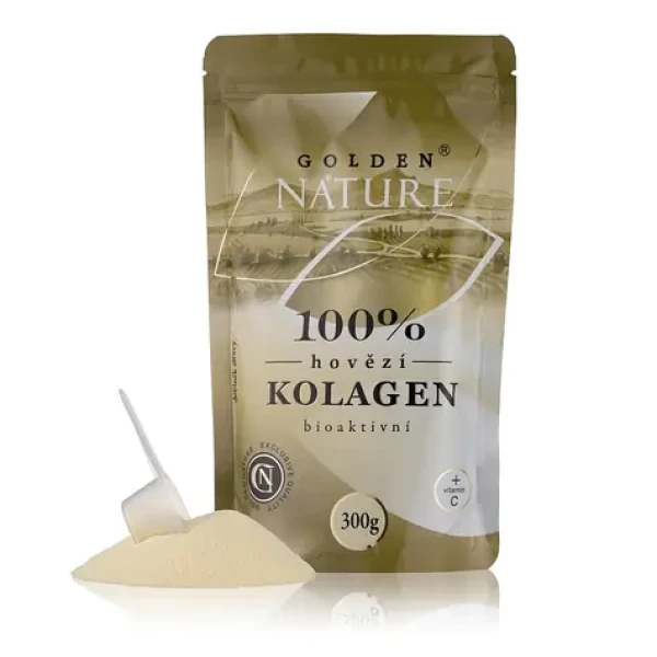 Golden Nature Hovädzí kolagén Bioaktívny (Kolagénne peptidy) 300g (GN000054)
