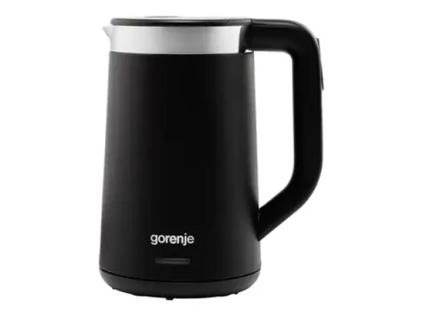 Gorenje K17TRDW čierna / Rýchlovarná kanvica / 2200 W / 1.7 l / nastaviteľný termostat (K17TRDW)