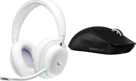 Logitech G735 Białe (981-001083) + G PRO X SuperLight 2 (910-006630)