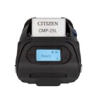 Citizen CMP-25L / mobilné / 58mm / Termotlačiareň / 203dpi / USB / RS232 / BT / Displej (CMP25BUXZL)