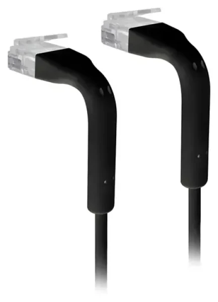Ubiquiti U- Cable- Patch - 3M - RJ45-BK čierna / Patch kábel / Cat6 / RJ45-RJ45 / 3 m (U-Cable-Patch-3M-RJ45-BK)