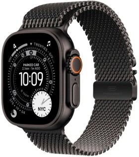 Apple Watch Ultra 3 GPS + Cellular 49mm Black Titanium / Titanium Milanese Loop L Čierny (MF1T4ET/A)