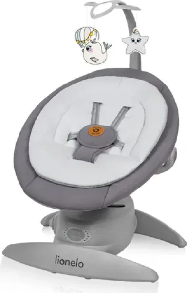 Lionelo Dojčenské lehátko Mell Grey Stone / od narodenia (LBUJMELLGYSOEXXXXXXX)