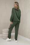 Set Paris Mikina + hadice khaki UNI