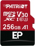 Patriot EP Series MicroSDXC 256 GB Class 10 UHS-I/U3 A1 V30 (PEF256GEP31MCX)