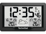 TechniSat iMETEO 300 čierna / Meteostanica / LCD displej / teplota / vlhkosť / 2x AA / 2x AAA (MET02F)