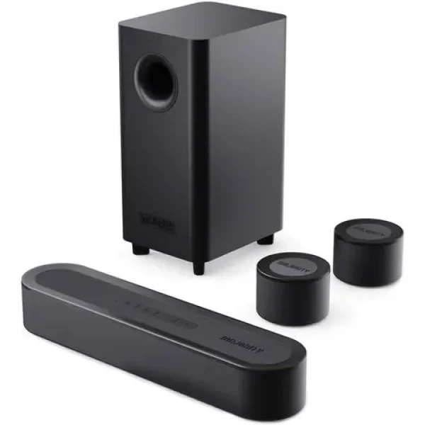 Majority Bowfell Halo čierna / 5.1 kanálový systém / 300W / HDMI / Bluetooth / USB / AUX (BOWFELLHALO)