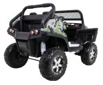 Mamido Detské elektrické auto Buggy 4x4 Mercedes-Benz Unimog maskáčové