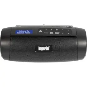 Imperial DABMAN GO čierna / Prenosné rádio / DAB+ / FM / IPX5 / USB-C (22-316-00)