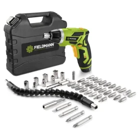 Fieldmann FDS 10155-A / AKU skrutkovač / Li- ION 3.6 V / 1300 mAh / LED svetlo + svietidlo / kufrík + 45 ks príslušenstvo (50004741)