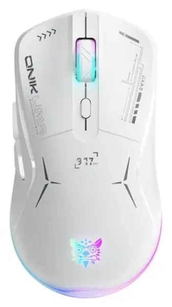 ONIKUMA CW917 biela / Herná myš / bezdrôtová / RGB / 800-2800 DPI (CW917 Wireless White)