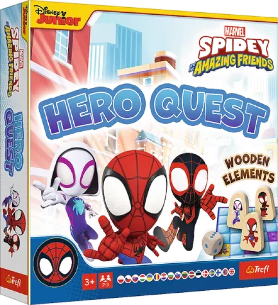Trefl Spoločenská hra Spidey: Hero Quest