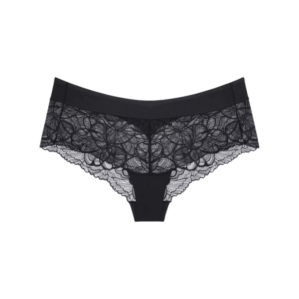 Dámske body Make-Up Illusion Lace Shorty - Triumph černá (0004) 0042