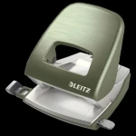 Leitz Stolový dierovač NeXXt STYLE 5006 zelenkavá / kov / až 30 listov / A4, A5, A6 / 10 rokov záruka (50060053)