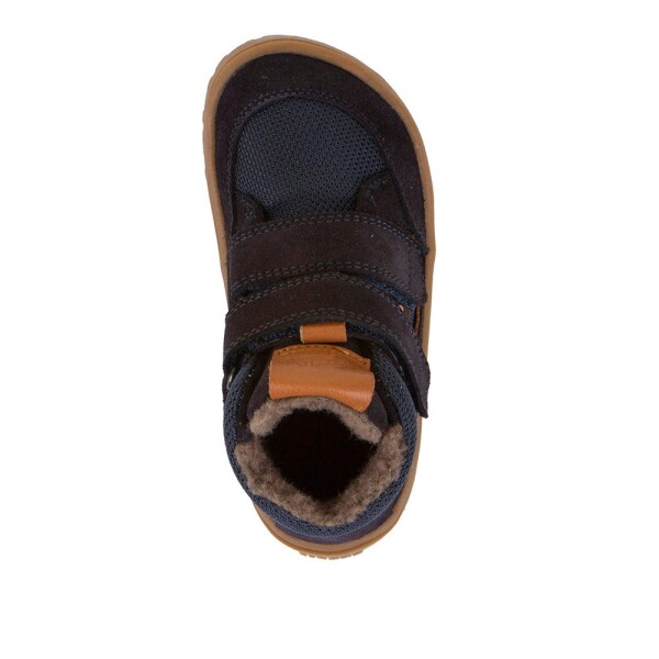 Chlapčenské zimné barefoot topánky TEX WOOL Dark Blue Froddo G3110266-W - 33
