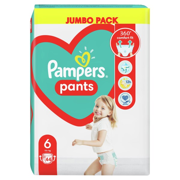 Pampers Pants 15kg+ (44ks) / Plienkové nohavičky / Veľkosť 6 (15kg+) (DIOPMPPIE0200)