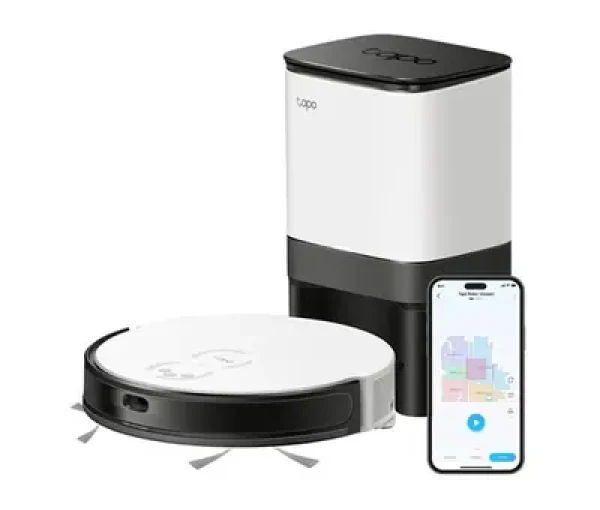 TP-LINK Tapo RV20 Mop PLUS Dok pre automatické vyprázdnenie / Robotický vysávač / vysávanie mopovanie / WiFi / 2600 mAh (Tapo RV20 Mop Plus)