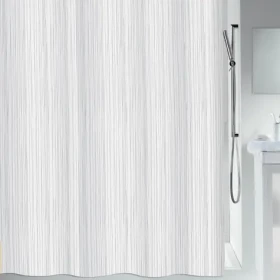 Spirella RAYA sprchový záves 180 x 200 cm biely/polyester (7610583144188)