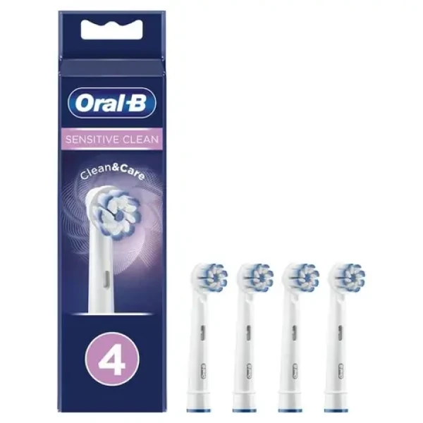 Oral-B Sensitive Clean UltraThin biela / náhradná hlavica / 4 ks (4210201325550)