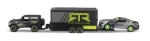 Maisto Design Team Haulers - 2021 Ford Bronco Car Trailer - 2015 Ford Mustang GT