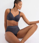 TRUE SHAPE SENSATION - Minimalizačná podprsenka: zmenší poprsie o 1 košíček Triumph INK GRAY 70E