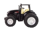 Mamido Elektrické autíčko - diaľkovo ovládaný čierny traktor 2.4G kovový.