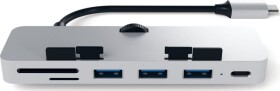Satechi Clamp Hub Pro 1x SD 1x USB-C 1x microSD + 3x USB-A 3.0 (ST-TCIMHS)
