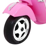 Mamido Detský elektrický skúter Vespa ružový