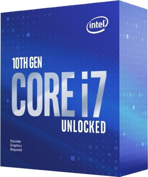 Intel Core i7-10700KF, 3.8 GHz, 16 MB, BOX (BX8070110700KF)