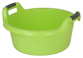 Curver Vanička guľatá s ušami 27 l zelená / Vanička / 51 x 51 x 20,5 cm (03306-Q30)