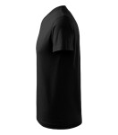 Tričko s výstrihom do V unisex čierne M