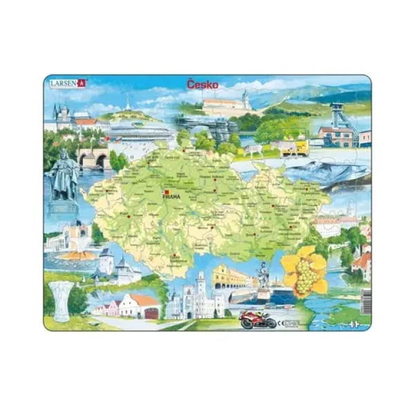 Dino PuzzleČeská republika pamiatky